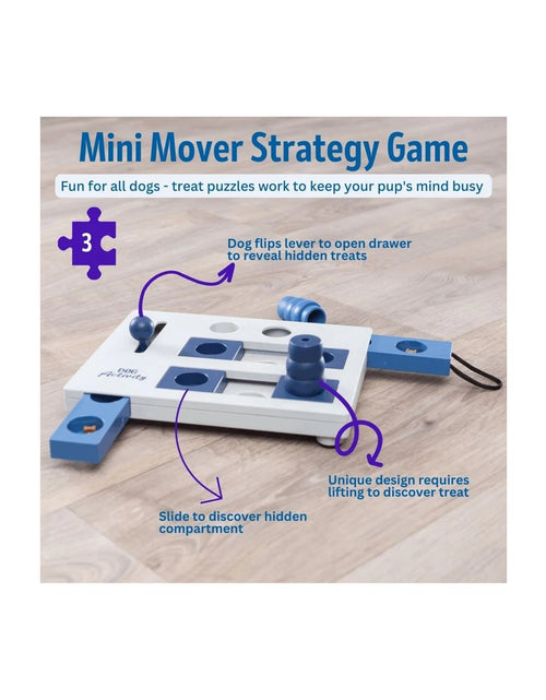 Load image into Gallery viewer, Dog Activity Mini Mover Strategy Game, Level 2 Dog Puzzle Toy, Treat Dispenser
