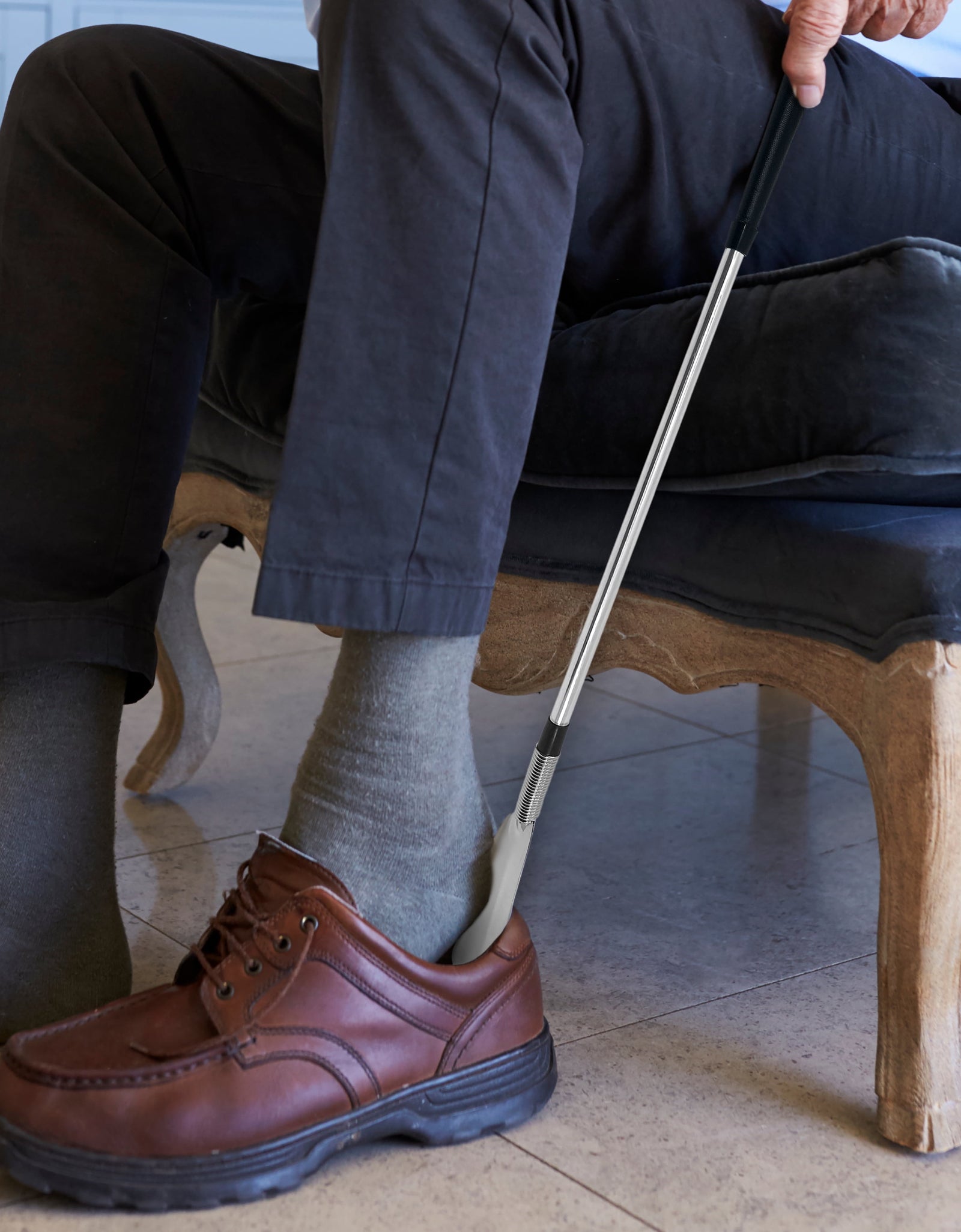 Flexible Shoe Horn Extendable Handle