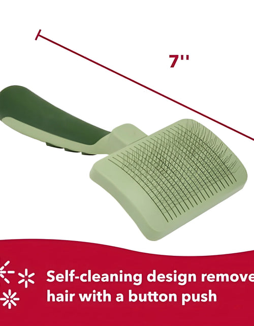 Load image into Gallery viewer, - Safari - Cat Self-Cleaning Slicker Brush - Cat Grooming Supplies

