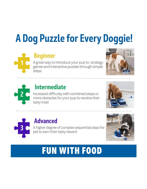 Load image into Gallery viewer, Dog Activity Mini Mover Strategy Game, Level 2 Dog Puzzle Toy, Treat Dispenser
