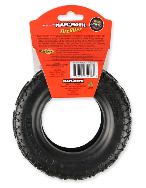 Load image into Gallery viewer, Tirebiter Advanced Rubber Dog Toy, Medium, 5"
