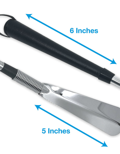 Load image into Gallery viewer, Flexible Shoe Horn Extendable Handle

