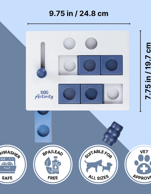 Load image into Gallery viewer, Dog Activity Mini Mover Strategy Game, Level 2 Dog Puzzle Toy, Treat Dispenser
