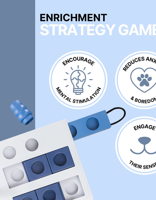 Load image into Gallery viewer, Dog Activity Mini Mover Strategy Game, Level 2 Dog Puzzle Toy, Treat Dispenser
