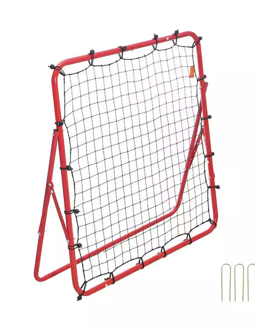 Load image into Gallery viewer, Soccer Rebounder Rebound Net, 39 In. X 39 In., Portable Football Training Gift, Adjustable Angles, for All Ages

